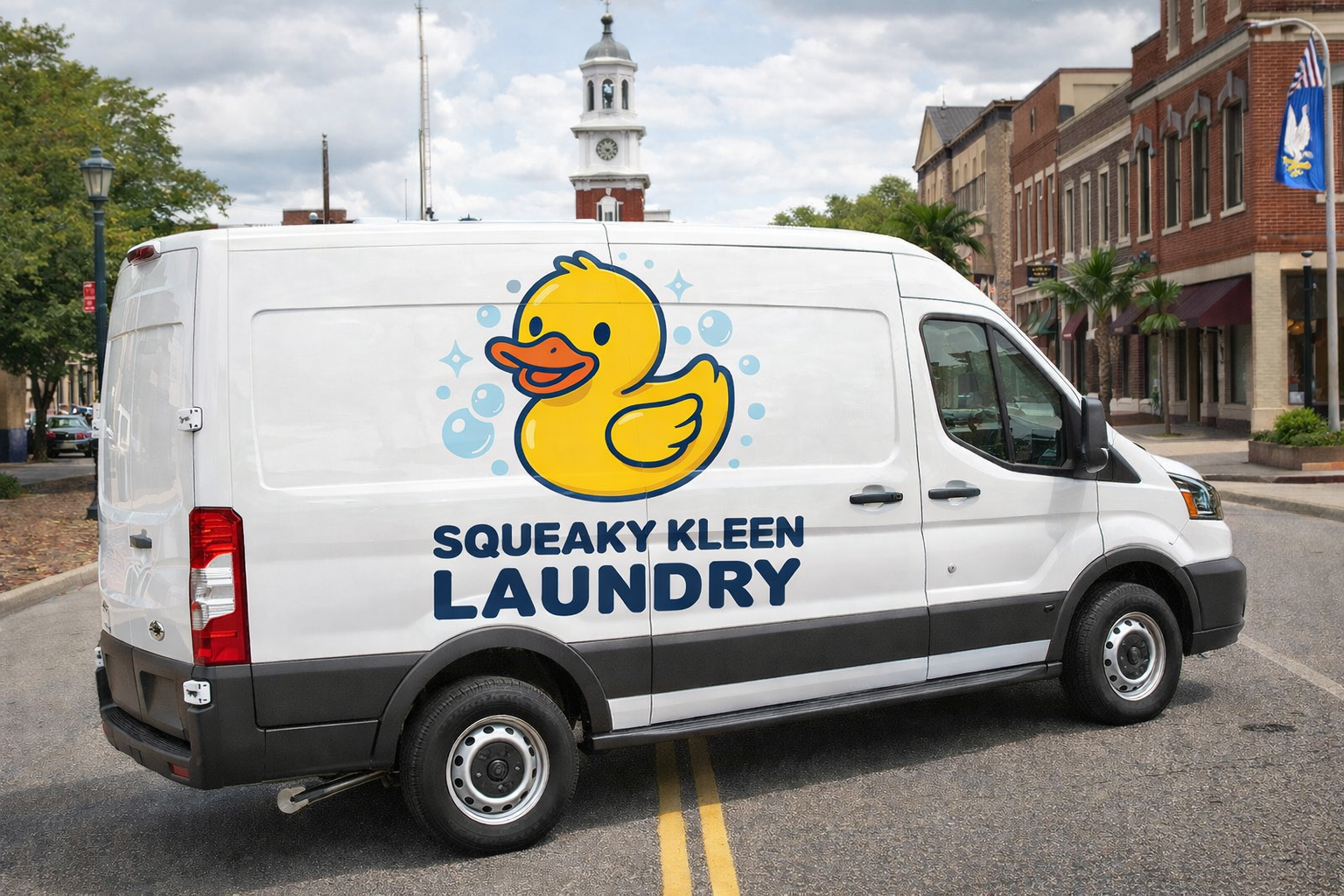 Laundry Van